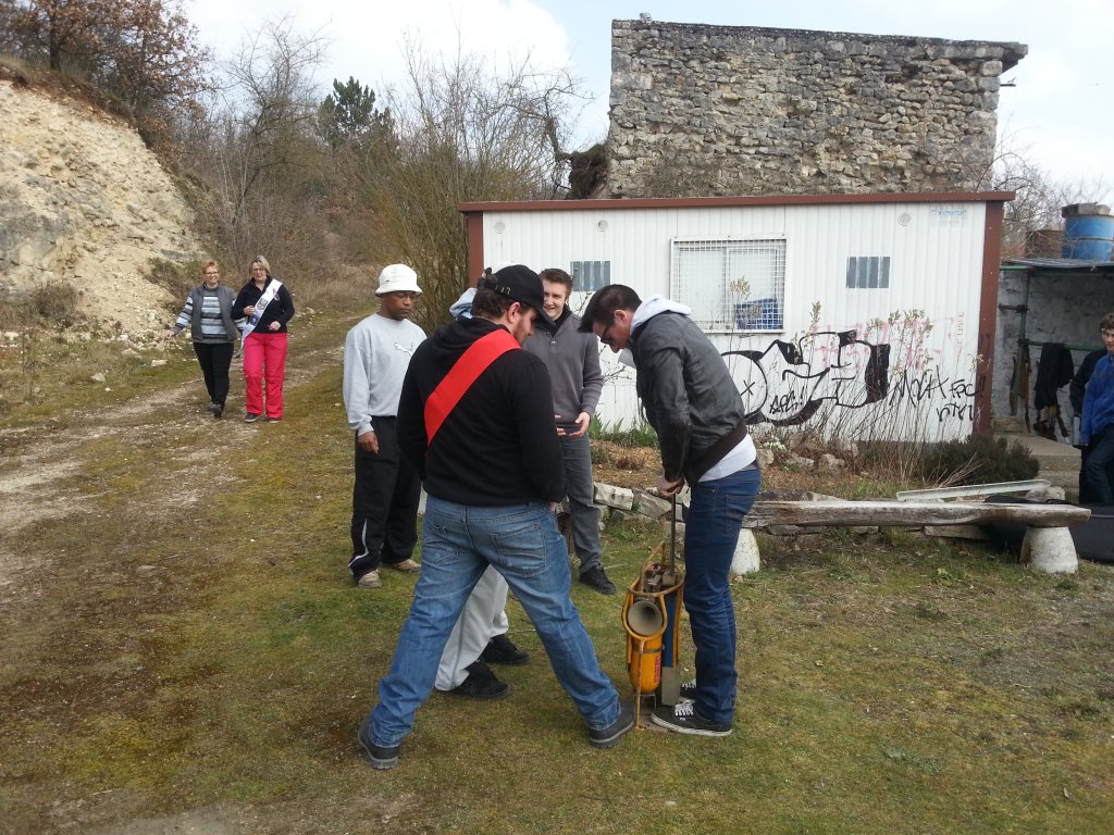 1er entrainement au terrain