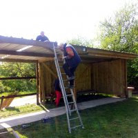 Couverture du pas de tir