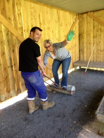 Travaux Terrain mai 2015