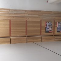 Remplacement mur de tir